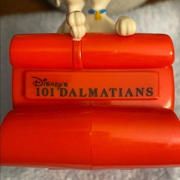 Disney Red and Yellow Dalmatian Snow Globe Ornaments - Picture 2 of 2